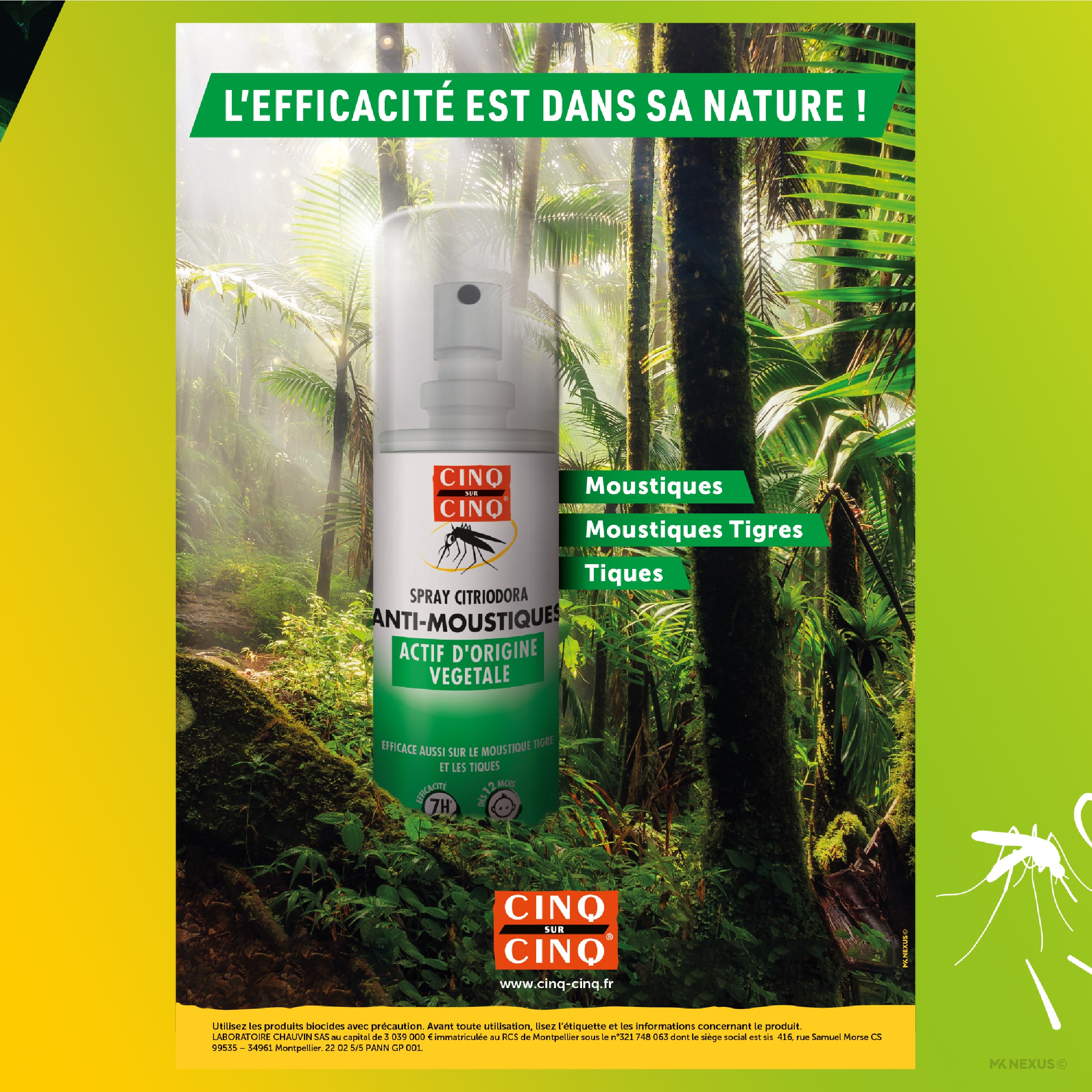 bausch lomb 5 sur 5 key visual campagne