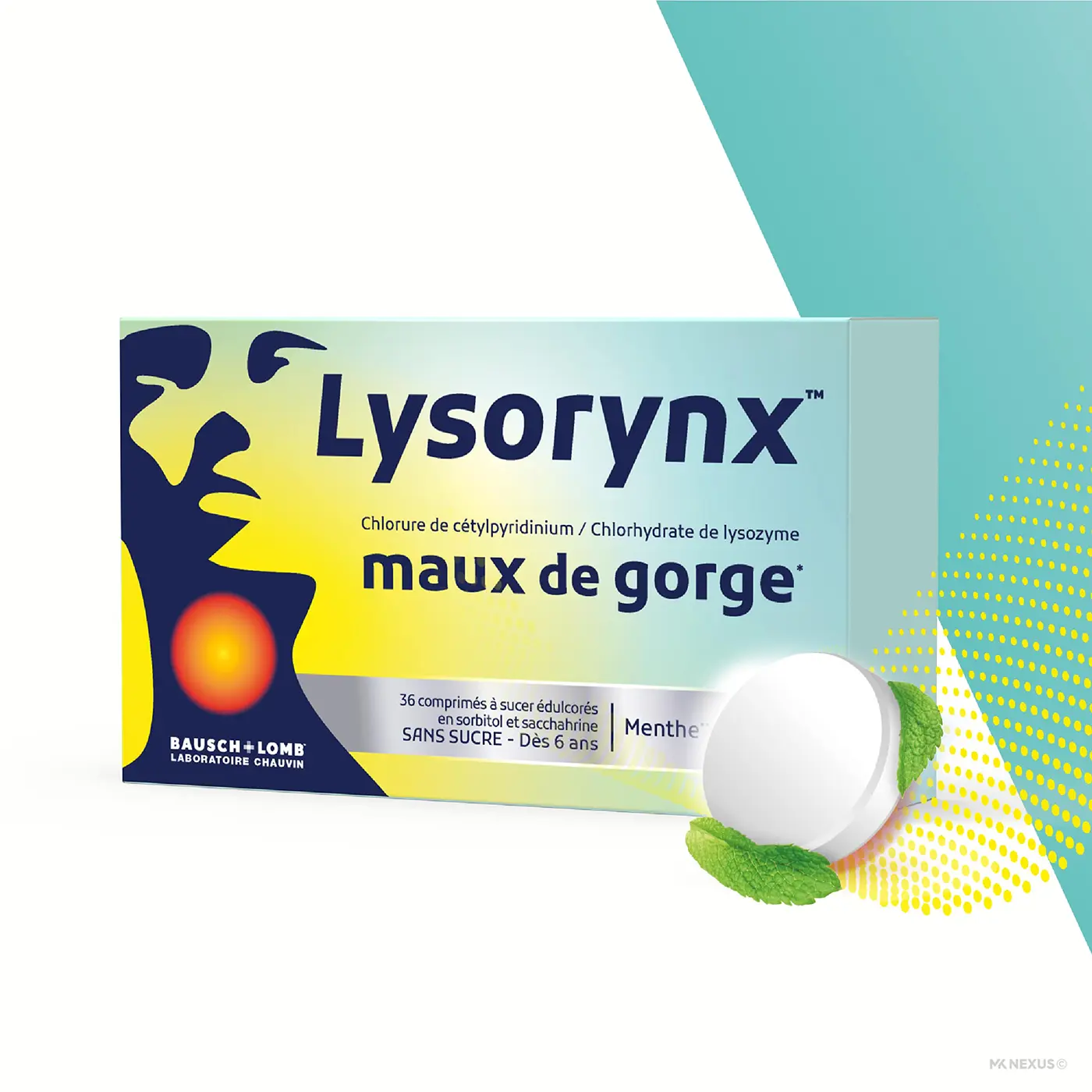 Conception packaging santé Lysorynx - MK Nexus Agence spécialisée design produit Dijon